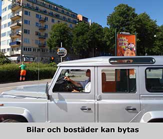 bilar och bostder