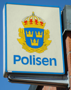 polisskylt